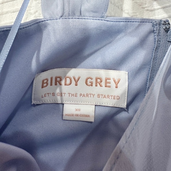 KIKO DRESS CHIFFON ICE BLUE - Picture 8 of 10